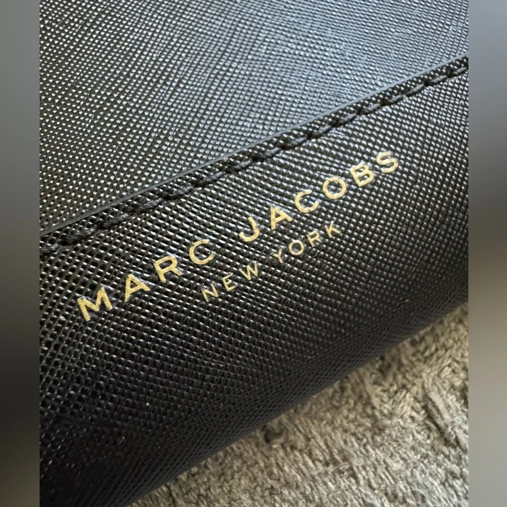 The Marc Jacobs Saffiano Leather Zip Around Continental Wallet - $195 MSRP